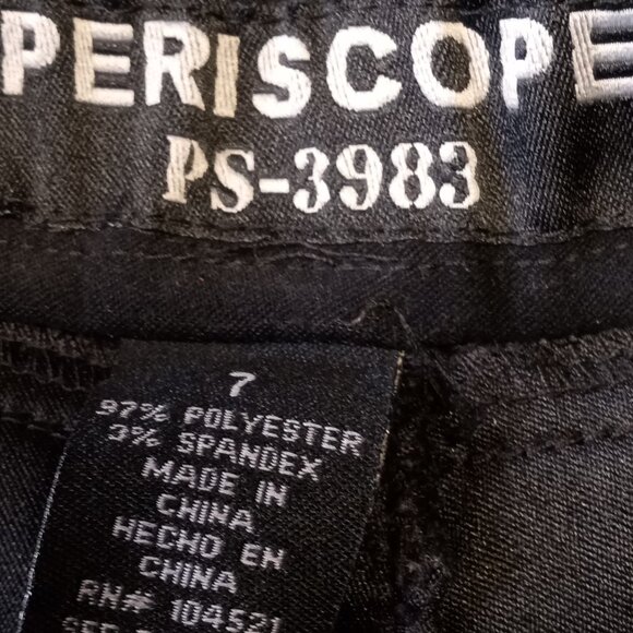 Womans black pants  size 7 - Picture 8 of 9